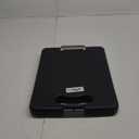 Officemate OIC Tablet Clipboard Case, 16 1/10"H x 10 1/5"W x 1 3/10"D, Charcoal