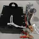 Car Heater - TOPMELON Windshield De-Icers Car Defogger 12V 500W Car Heater 2 in 1 Portable Car Heaters and Cooling Fan with Purification for Winter 2 Holes