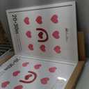 20x30 Poster Frame 2 Pack, Textured White Solid Wood, Wall Gallery Picture Frame