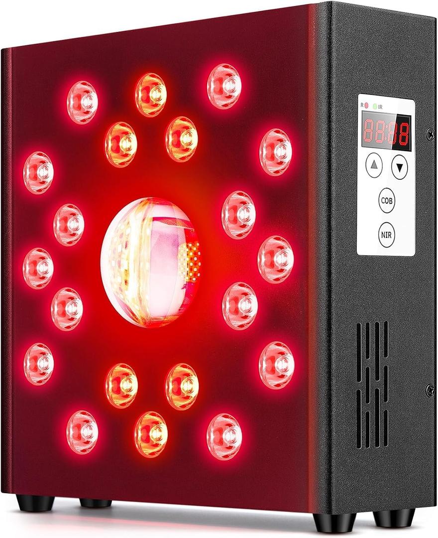 Red Light Therapy DeviceCOB LED Device for Body, Face, Improve Sleep