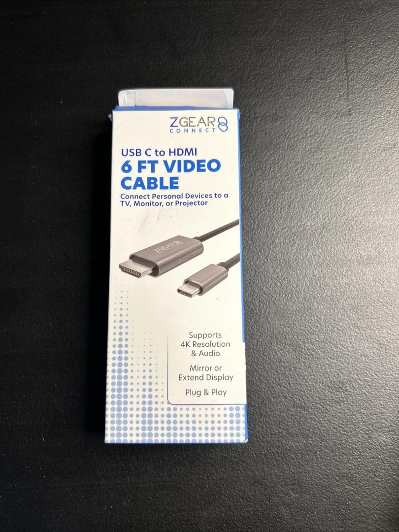 Zgear 6 Ft Video Cable