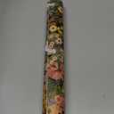 Floral Wallpaper Peel and Stick Boho Wall Paper Removable Waterproof Green Petal Pattern Contact Paper for Bedroom, Bathroom, Home Wall 17.3" x 236.3"