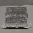 Woanger 500 Pcs Black Organza Bags Bulk 3 x 4 Inch Small Drawstring Mesh Gift Bags Sheer Jewelry Pouches Sachet Candy Pouch for Wedding Favor Holiday Festival Birthday Party Shower