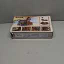 Fishing Village Store House Building Set with LED Light, 1881 PCS Wood Cabin Mini Building Block, STEM Architecture Toys Kit, Birthday Gift for Adults Ages 8-12+ Years Not Compatible with Set