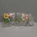 Flower Metal Hair Claw Clips 6 Pcs Cute Large Tulip NonSlip Hair Barrettes Strong Hold Hair Clamps Fashion Hair Accessories for Woman Girls with Long Thick Thin Curly Hair (A Style)