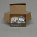 Elenhome 120v 50W GU10 Bulb for Candle Warmer Lamp, 2pcs gu10+c Dimmable 2800K Warm White Halogen Light Bulbs 2 pin, Wax Burner Light Bulb, Full Glass Cover Reflector Track & Recessed Light Bulbs