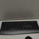 Seenda Wireless Bluetooth Keyboard and Mouse Combo, COE200 Ergonomic Wireless Keyboard Mouse with Wrist Rest, Multi-Device Connection, Full-Size, Compatible for Computer/Laptop/Mac/MacBook, Black