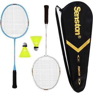 Senston Badminton Racket Set for Kids Children Badminton Racket Kit Including 2 Racket/2 Shuttlecocks/1 Bag