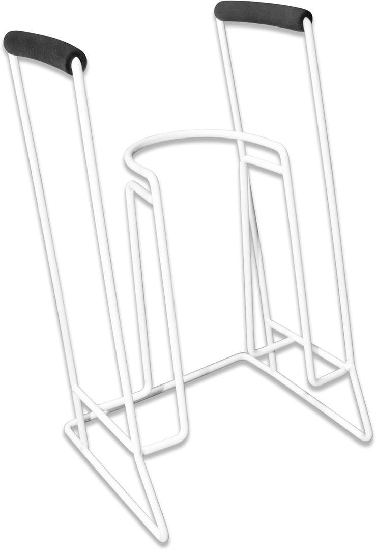 Rehabilitation Advantage Stocking Donner Sock Aid Tool for Compression Socks or Stockings  Durable Metal Frame, Soft Foam Grips  Adaptive Dressing Aid for Men and Women