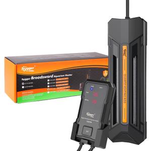 hygger 1000W Aquarium Heater with Controller, Adjustable & Submersible Fish Tank Heater with Digital Display Safety Triple Protection Beeping Alarm for Saltwater and Freshwater 130-260 Gallon