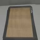 Amazon Basics Non-Stick Silicone Baking Mat, Food Safe, Dishwasher Safe, Heat Resistant, 16.5" x 11.6", Beige/Gray, Rectangular, 4-Pack