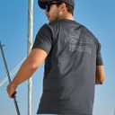 NORTHYARD Mens Swim Shirt Rash Guard UPF 50+ Quick Dry Short Sleeve Fishing Shirts Sun Protection Shirt Beach Water Swimming