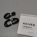 AGVEE 2 Pack 3ft USB-C OTG to Micro USB Cable, Braided Charger Data Sync Cord Charging Wire Adapter for Samsung Galaxy S7 S6, J7, J3, LG, PS4, Kindle, PS4 Xbox Controller, Android Phone, Dark Gray