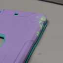 BMOUO Case for iPad 9th 8th 7th Generation (10.2 inch, 2021/2020/2019), Shockproof Protective iPad 10.2 Case with Built-in Stand/Pencil Holder, Purple
