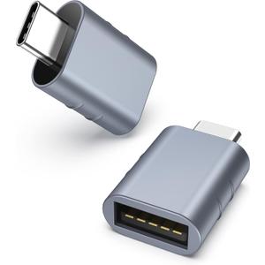 Syntech USB C Male to USB3 Female Adapter Compatible with iPhone 17 Pro Max iMac 2021, iPad Pro 2021, MacBook Pro 2020 / Air 2020 and Other Type C or Thunderbolt 3 Devices Blue, Pack of 2 Syntech USB C Male to USB3 Female Adapter Compatible with iPhone 17 Pro Max iMac 2021, iPad Pro 2021, MacBook Pro 2020 / Air 2020 and Other Type C or Thunderbolt 3 Devices Blue, Pack of 2