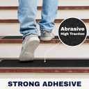 Outdoor Stair Treads Non Slip 30" x 6" 12-Pack Waterproof 80-Grit Grip Strips for Wooden Steps Anti Slip & Anti Skid Step Treads by STEPCORE