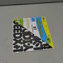 Black Classic Magnetic Letters (87 Pieces) and Numbers (0.10" x 2.50" x 2.50")