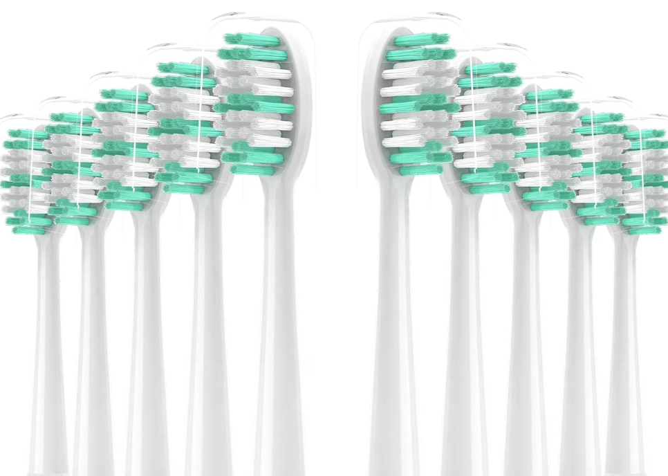 replacement toothbrush heads 10 pack