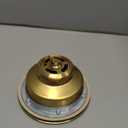 Kingston Brass K212BB Tacoma Spin and Seal Sink Basket Strainer, Brushed Brass
