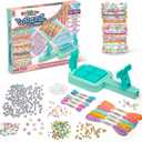 Rainbow Loom: Wrap it Loom Bracelet Maker - DIY Friendship String Bracelet Kit, 600 Beads, 4 Bracelet Styles, Jewelry Crafting Activity, Kids Ages 8+