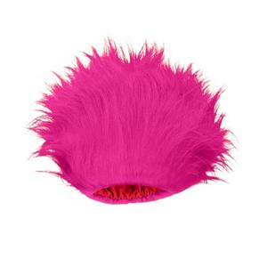 lanbqiuer Rose Red Wig Hair Headband Costume Funny Wigs Blue Wigs for Women,Crazy Wigs for Halloween Costume Cosplay and Party (Rose Red, Short)
