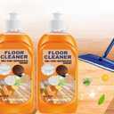 2 PCS Momeng FloorOrange, FloorCare,Momeng Floor Liquid, Powerful Decontamination Floor, Multipurpose Concentrate (200ML)