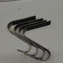 Metal Hanger for Hanging Mantel Decoration Christmas Stocking Holders Festival Ornament Hook for Indoor Outdoor (4, Antique green)