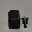 Lamicall 2025 Wider Clamp & Metal Hook Car Phone Holder Vent [Thick Cases Friendly] Phone Holders for Your Car Mount Automobile Hands Free Cradle Air Vent for iPhone 16 15 14 13 Pro Max Smartphone (Black)