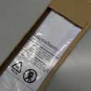 No Drill Light Filtering Cellular Shades for French Doors, 26"x70", White