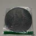 MECCANIXITY Plant Coasters 8 Inch Reversible Absorbent Waterproof Round Felt Pad Mat, Grey 6 In1 Set (Gray)