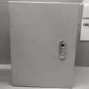 Steel Electrical Junction Box, Indoor&Outdoor Electrical Enclosure Box, Wall Mounted Waterproof&Dustproof Metal Box, Universal Electric Equipment Enclosure Box with Safety Locks and Mounting Plates