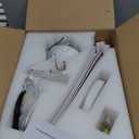 OURSTAR Ceiling Fans with Lights and Remote Control, Low Profile Ceiling Fan with Light LED Dimmable 18W and App Control, 38" White Ceiling Fan with Light, 6 Speed Reversible Blades, Timer 2 Hours