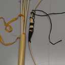 Bow and Arrow Set, Wooden Archery Set, Youth Bow and Arrow Set for 15, Cosplay Costume Prop Bow & Arrow with 1 Bamboo Quivers and 5 Targets