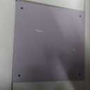 GOLDFAN Square Marble Side Table Set of 2, Modern End Table with Faux Marble Top and Black Metal Legs, Sofa Side Table for Living Room Bedroom, 20" D x 20" W x 22" H