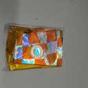 The Life of A Birthday Girl Balloons Banner Bright Orange Checkered Gingham Burst/Explosion Star Foil Balloons in My Music Era Singer Theme Decor Happy Birthday Party Decorations Supplies for Girl
