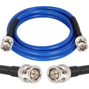 XRDS -RF 12G SDI Cable 4FT, SDI Video Cables 3G/6G/12G 75ohm BNC Male Cable Supports HD-SDI/3G/6G-SDI/4K/8K for Video Security Camera Converter