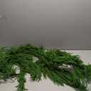 XmasExp Norfolk Pine Garland 9FT Real Touch Realistic Artificial Christmas Garland Decorations for Mantle Windows Indoor Outdoor