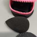 Beautyblender® | Besties Charcoal Blend & Cleanse 3-Piece Starter Set, Pro Black Makeup Sponge + Solid Charcoal Cleanser .558 oz + Silicone Scrub Mat + Travel Case, Made in USA, Vegan, Cruelty Free