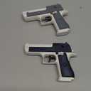 2 Pack Water Guns for Kids - Squirt Water Blaster Soaker Water Pistol Toys for Toddlers Child Boys Girls, Ideal Summer Gifts for Swimming Pool Beach Party Outdoor Shooting Game Water Fighting Toy (Blue+gray)