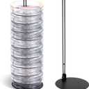 Tumbler Lid Organizer,Cup Lid Holder,Slim Vertical Storage for Up to 15 Lids,Cup Lid Organizer for YETI/Stanley/Simple Modern,Save Pantry, Countertop,Kitchen Cabinets Space