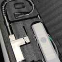 APPASO Square Kitchen Faucets with Pull Down Sprayer, 3 Modes SUS304 Stainless Steel Faucet for Kitchen Sink, Single Handle Kitchen Sink Faucet, Brushed Nickel