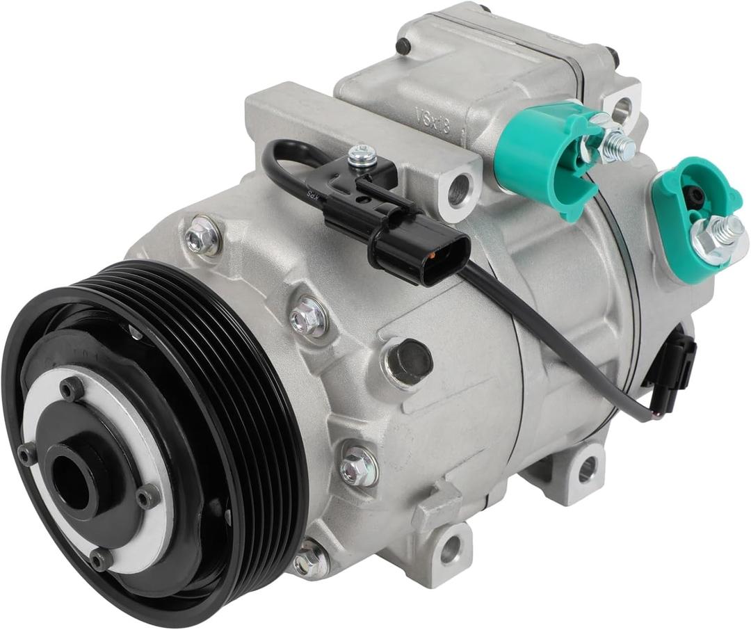 ECCPP A/C Compressor with Clutch 2015-2021 Fit for Kia Sedona 3.3L AC Compressor Strong Cooling