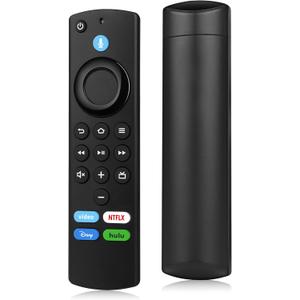 Replacement Voice Remote Control Fit for Fire-AMZ-Smart TVs Stick/Lite/4K Max/4K/HD,TV Cube, Fire Smart TV 3rd Gen, Compatible with Insignia-Toshiba-Pioneer-Smart-TVs