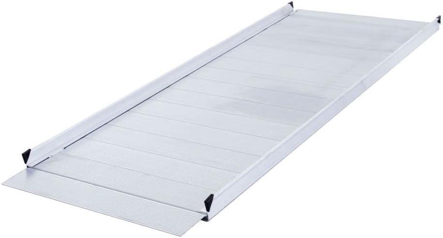 4' L Silver Spring Portable Wheelchair Ramp, 850 lb. Capacity for Scooters, Walkers, Canes, Rollators - 36" W
