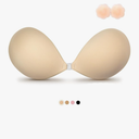 VOCH GALA Sticky Bra Push Up for Women, Strapless Backless Bras for Wedding/Parties/Events, Comfortable Adhesive Nude Size C
