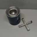 Solo Stove Mesa, 5.1 Inch Tabletop Fire Pit with Stand - Smokeless, Stainless Steel Fire Pit for Camping, Outdoor & Patio- Wood Burning or Pellet Fueled Portable Bonfire, 1.4lbs, Water