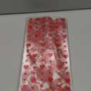 Ohuimrt Valentines Cellophane Treat Bags, 120 PCS Valentines Goodie Bags Valentines Candy Bags Cookie Bags Gift Bags with Ties for Valentines Day Wedding Party Favor Supplies, 6 Styles