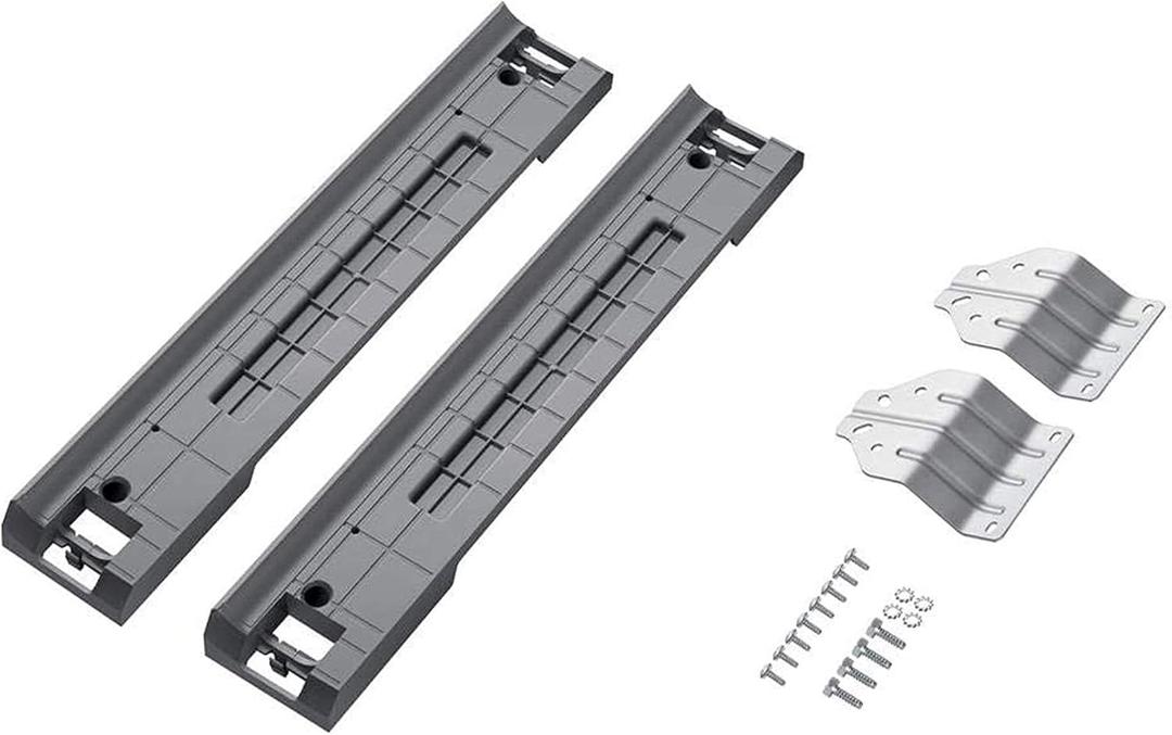 SAMSUNG Stacking Kit for 27 Wide Front Load Washer and Dryer Combo, Small Space Saving Solution for Stackable Laundry Machine Sets, All Parts Included, SKK-8K SAMSUNG Stacking Kit for 27 Wide Front Load Washer and Dryer Combo, Small Space Saving Solution for Stackable Laundry Machine Sets, All Parts Included, SKK-8K