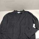 Amazon Essentials Men's Long Sleeve Regular Fit Knit Polo Sweater, Black, XX-Large
