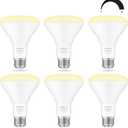 SHINESTAR Can Light Bulbs, Warm White 2700K, BR30 LED Recessed Lights for Ceiling, 65W Equivalent, Dimmable, 6-Pack